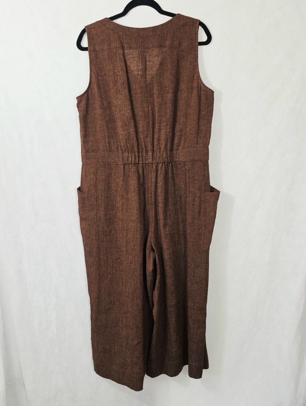 Poetry Linen Wide Leg Jumpsuit - Picture 4 of 4